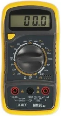 Produktbild von SEALEY Multimeter MM20 140mm 70mm 35mm
