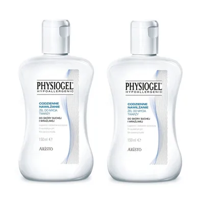 Obrázek produktu pro Physiogel Codzienne nawilżenie Żel do mycia twarzy, 2 x 150 ml