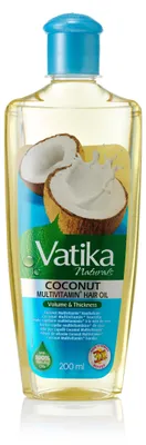 Immagine prodotto di Olio per capelli Vatika Naturals con olio di cocco e henné