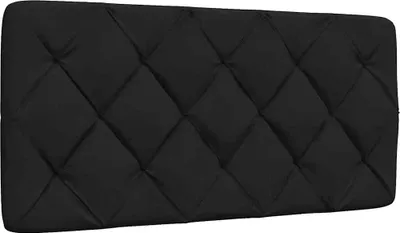 Produktbild von Kopfteil-Kissen Schwarz 100 cm Stoff