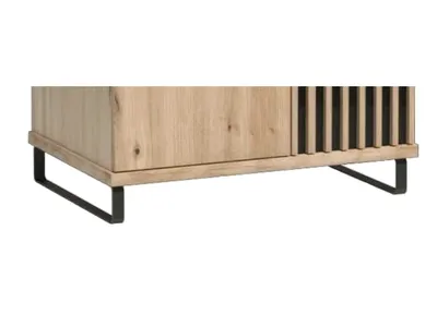 Zdjęcie produktu dla Kondela Nogi metalowe Koli 58x10 cm - czarne