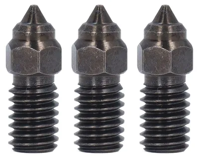 Obrázek produktu pro 3 kusy tvrzených ocelových trysek High Speed 1,75 mm 0,4 mm pro 3D tiskárnu ENDER 3 V3 SE, příslušenství pro hotend