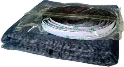 Obrázek produktu pro Levior Sada okenní síť 150x130cm šedá suchý zip 5.6m