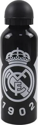 Obrázek produktu pro Láhev REAL MADRID Alu Crest black