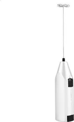 Produktbild von Handheld-Milchaufschäumer, elektrischer Schaumbereiter für Kaffee, Latte, Eier, Getränkemixer (Silber)