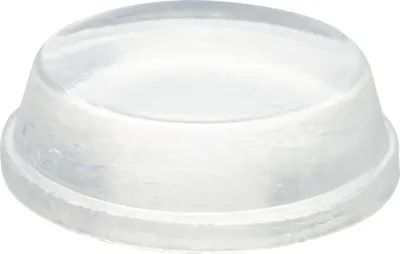Produktbild von WAGNER Elastikpuffer rund Rohr 24tlg. - Durchmesser Ø 12 x 2,5 mm, Kunststoff transparent - 15300299