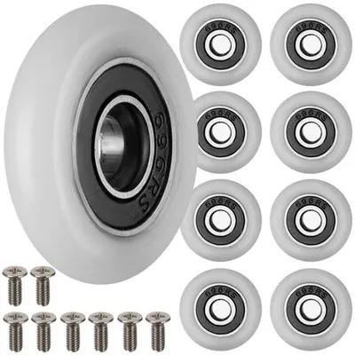 Produktbild von Ruhhy 25513 Rollen für Duschkabinen, 8 Stück
