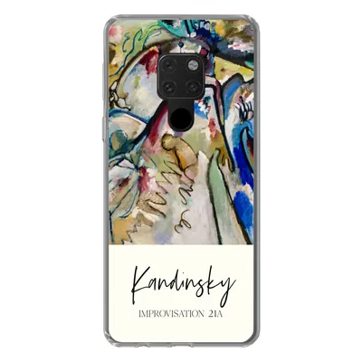 Produktbild von MuchoWow® Handyhülle Schutzhülle Hülle für Huawei P40 Lite Improvisation 21A - Kandinsky - Alte Meister Silikon Softcase Handy Hülle - Handy
