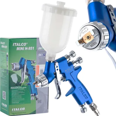 Obrázok produktu pre Mini HVLP H-951 striekacia pištoľ 0,8 mm ITALCO