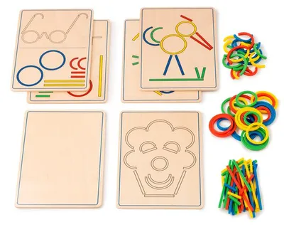 Produktbild von EDUPLAY 120829 Rings and sticks