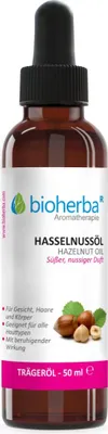 Produktbild von Bioherba Haselnussöl Reines Haselnuss-Trägeröl 50 ml