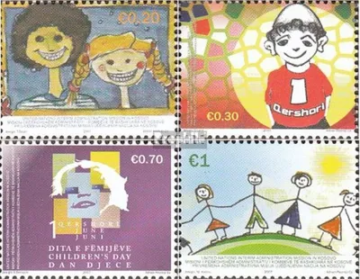 Produktbild von Briefmarken Kosovo 2007 Mi 70-73 (kompl.Ausg.) postfrisch Tag des Kindes