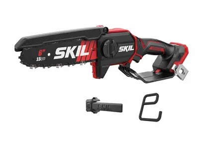 Produktbild von SKIL 0512CA Akku-Gartensäge (15cm Länge,autom. Kettenschmierung,50ml Ölbehälter)