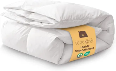 Produktbild von Sommerdecke 135x200 cm, 10% Daunen, Baumwollbezug, für Schlafzimmer