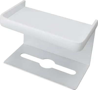 Obrázek produktu pro Držák toaletního papíru Wall Mount Tissue Roll Storage Rack Hliníkový dávkovač kapesníků pro koupelnu Washroom White
