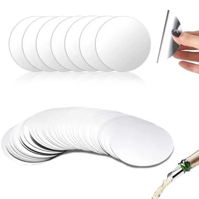Zdjęcie produktu dla Nalewak do wina bezkapiący pet 7 5 cm wielokrotny na prezent 50 szt.