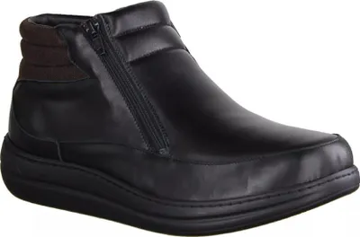 Produktbild von Liromed 640 Bequemschuhe Uni Leder Schwarz (Größe 41)