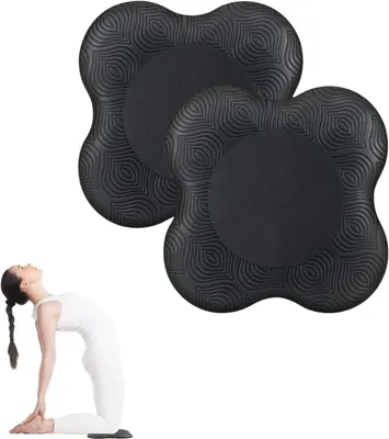 Produktbild von Kniekissen 2 Stück, Yoga, rutschfest, TPE, für Fitness