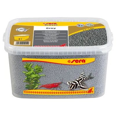 Image de sERA Gravel Gray Ø 2 - 3 mm 6 l