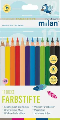 Produktbild von Jumbo Farbstift 12er Karton Etui