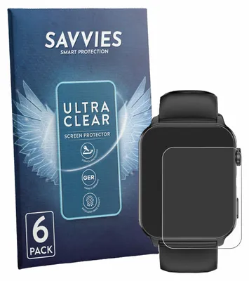 Produktbild von 6x Für Baolubao R30MAX 1.91" Schutzfolie Savvies Displayschutz Display Schutz Folie Klar Transparent