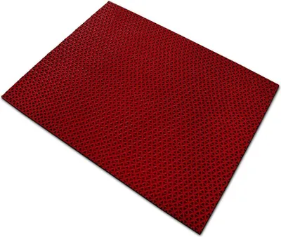 Produktbild von Hygienematte Anti-Slip Gummimatte Saunen Schwimmbäder Umkleidekabinen Rot 120x500 cm