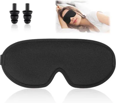Produktbild von Famanu Schlafmaske aus Baumwolle - Weich und komfortabel - Für Männer und Frauen