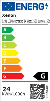 Produktbild von 16763 LED Leuchtstab 24 Watt 2500 Lumen 153 cm IP20 Innen farbig, Lichtfarbe:rot