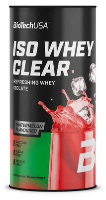 Produktbild von Biotech USA Iso Whey Clear 400g Wassermelone