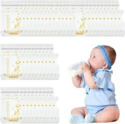 Zdjęcie produktu dla Woreczki do zamrażania mleka matki – 40 sztuk
