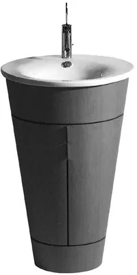 Produktbild von Duravit Duravit Möbelwaschtisch STARCK 1 m ÜL HLB d= 580mm 1 HL we
