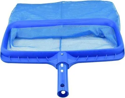 Produktbild von Pool Kescher, Tief Kescher Pool Skimmer Netz, Kescher Pool Feinmaschig für Schwimmbad, Teich, Fischteich, Wasserpark (Ohne Griff)