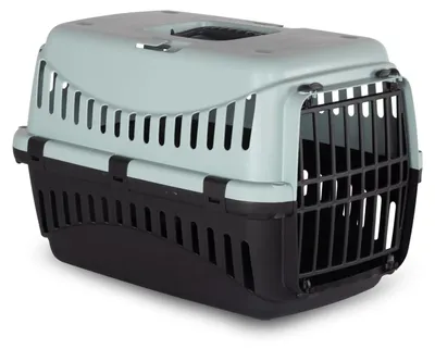 Productafbeelding van Transportbox kat - Hardplastic - Gipsy 50 - Gerecycled plastic - IJswit