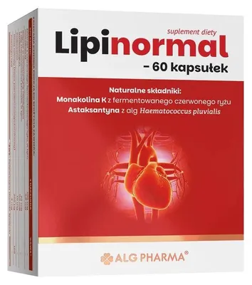 Produktbild von Alg Pharma Lipinormal 60 Kapseln