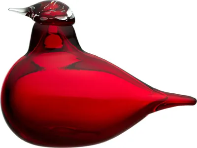 Produktbild von Iittala Birds by Toikka - Kleiner Stern - 110 x 75 mm - Cranberry 1014462