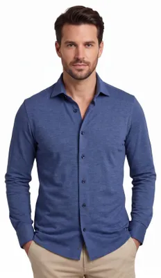 Produktbild von Olymp Luxor Modern Fit Hemd navy