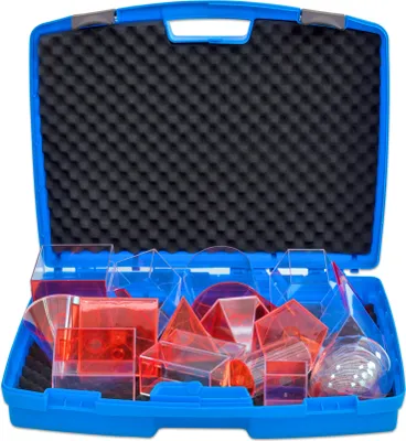 Produktbild von Betzold Füllkörper-Set, 17 Teile, im stabilen Kunststoffkoffer