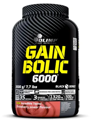 Image de Gainers - Olimp Sport Nutrition - Gain Bolic 6000 (3,5kg) - Saveur Fraise