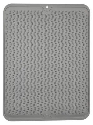 Silikon-Abtropfmatte 40,1x30,5 cm, rutschfest, hitzebeständig
