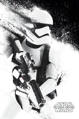 Image de STAR WARS Episode VII - Stormtrooper peinture - 61x91,5cm - Affiche Poster
