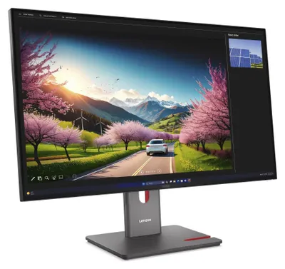 Zdjęcie produktu dla Lenovo ThinkVision P32UD-40, 80 cm (31.5"), 3840 x 2160 px, 4K Ultra HD, LCD, 6 ms, Czarny