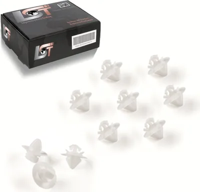 Produktbild von 10x Zierleisten Stoßleisten Befestigung Clips FÜR CITROEN PEUGEOT FIAT TOYOTA