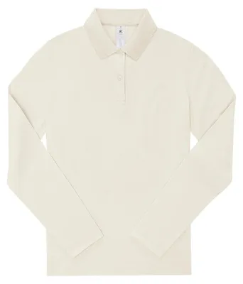Immagine prodotto di B&C - Camicia da donna "My Polo 180" a maniche lunghe FK3287 (XS) (bianco naturale)