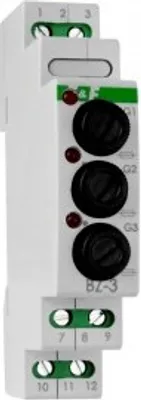 Immagine prodotto di F&F | Portafusibile BZ-3 - 1 Modulo - 250V - Protezione Da Sovratensione - Segnalazione LED