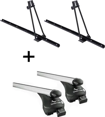 Produktbild von 2x Fahrradträger ORION + Relingträger Quick XL kompatibel mit für Mitsubishi Outlander III ab 2013