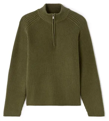 Produktbild von Celio Meraid Strickpullover mit Rundhalsausschnitt und Rippstrick, Größe M