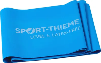 Produktbild von Sport-Thieme Fitnessband "125 latexfrei", Blau, Extra stark, 2,5 m