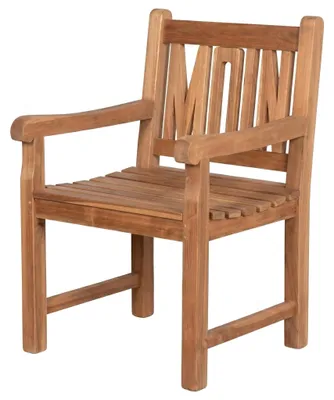 Produktbild von Teakholz Garten-/Balkonsessel - bene living - MOIN 60 cm