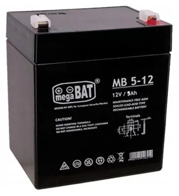 Image de Batterie au gel pour le covoiturage électrique 12V 5Ah