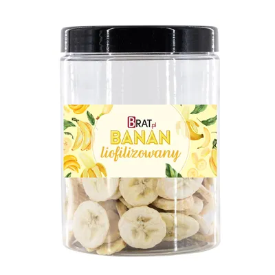 Image de Banane lyophilisée 100g Brat.pl